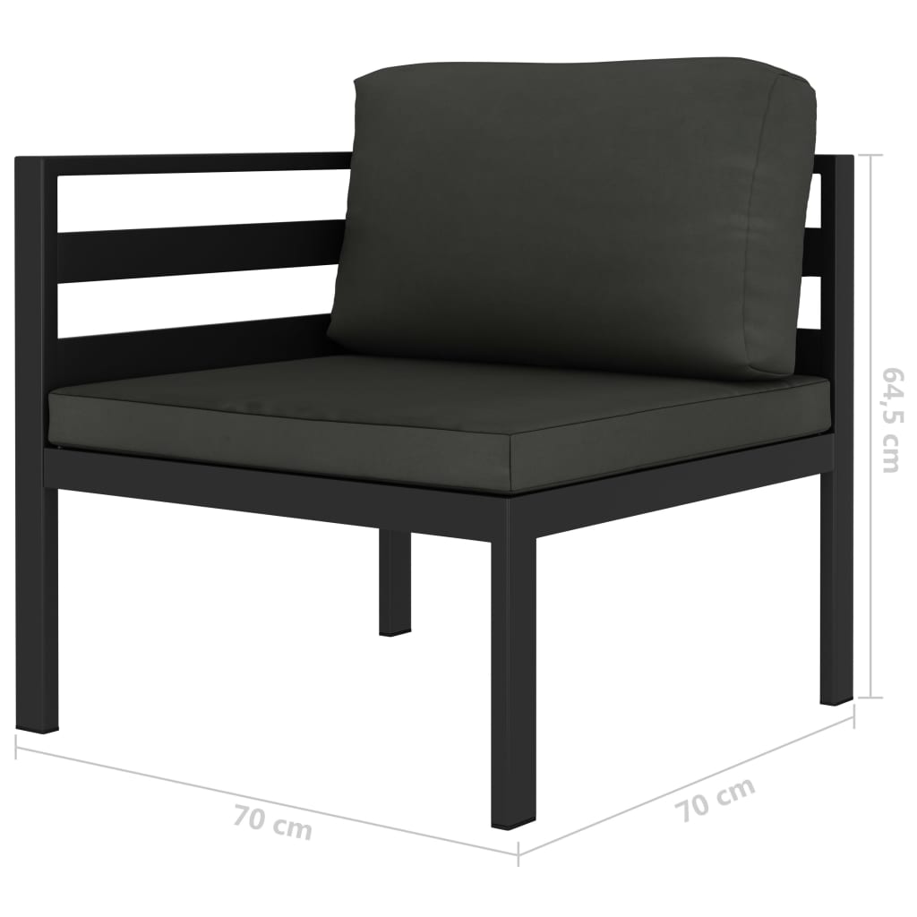 Salon de Jardin Aluminium Prestige LYRA